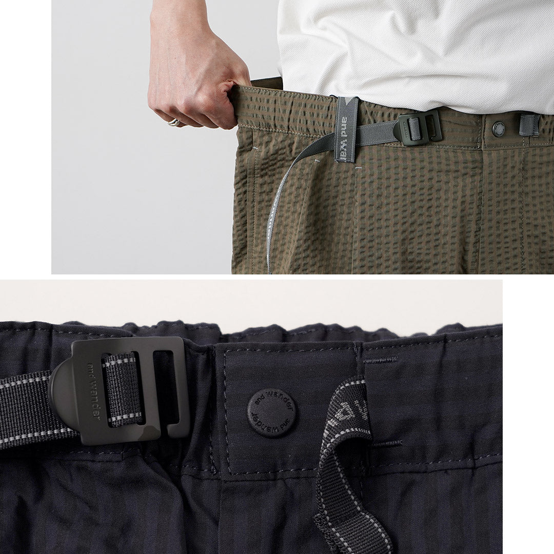 Et pantalon de seersucker à sec / sèche