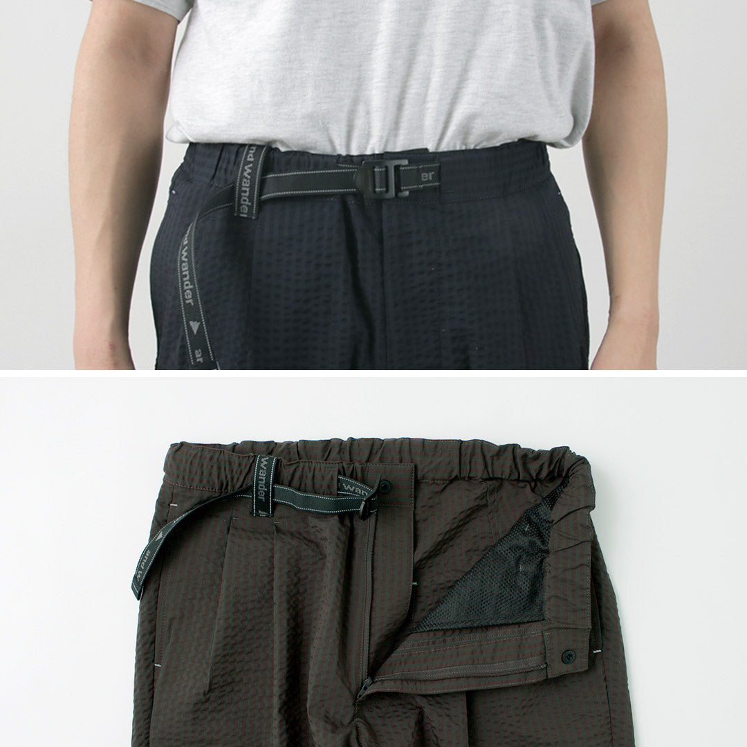 Et pantalon de seersucker à sec / sèche