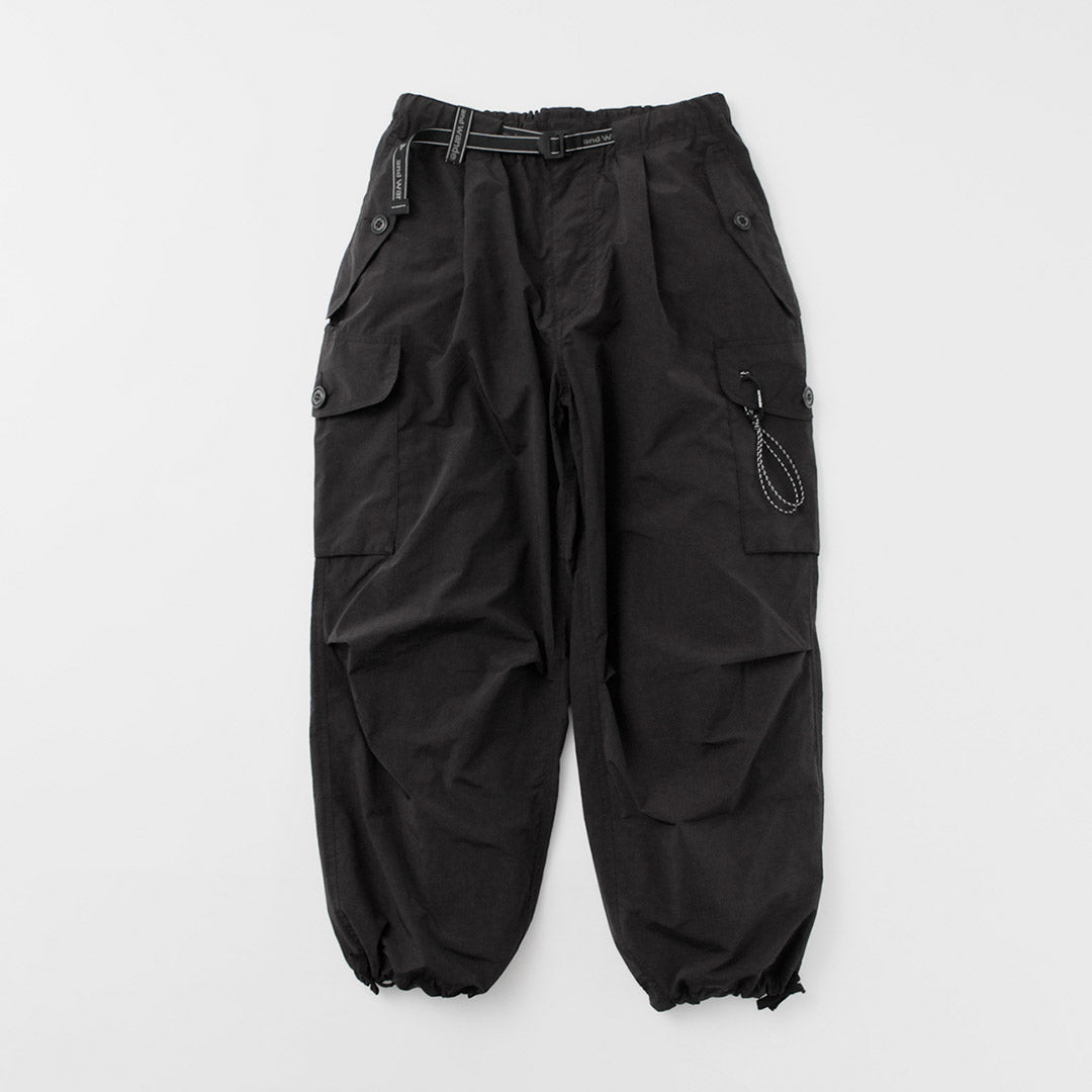 Et errer / pantalon de chargement surdimensionné