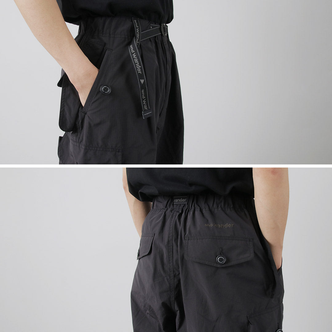 Et errer / pantalon de chargement surdimensionné