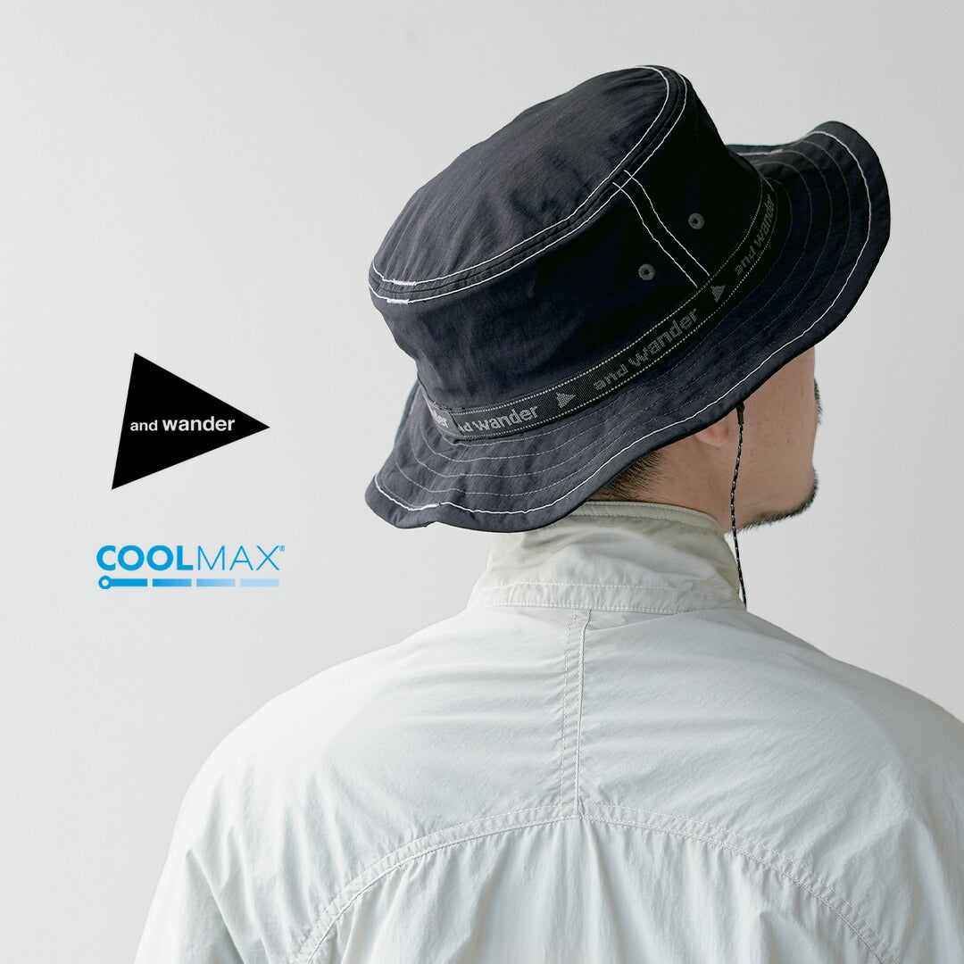AND WANDER / Jacquard Tape Hat