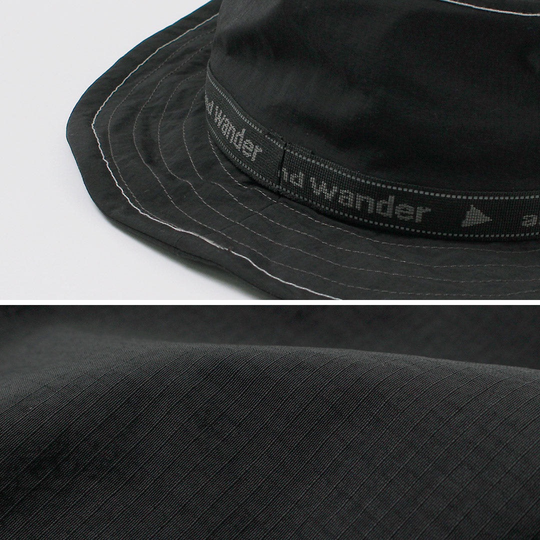 AND WANDER / Jacquard Tape Hat