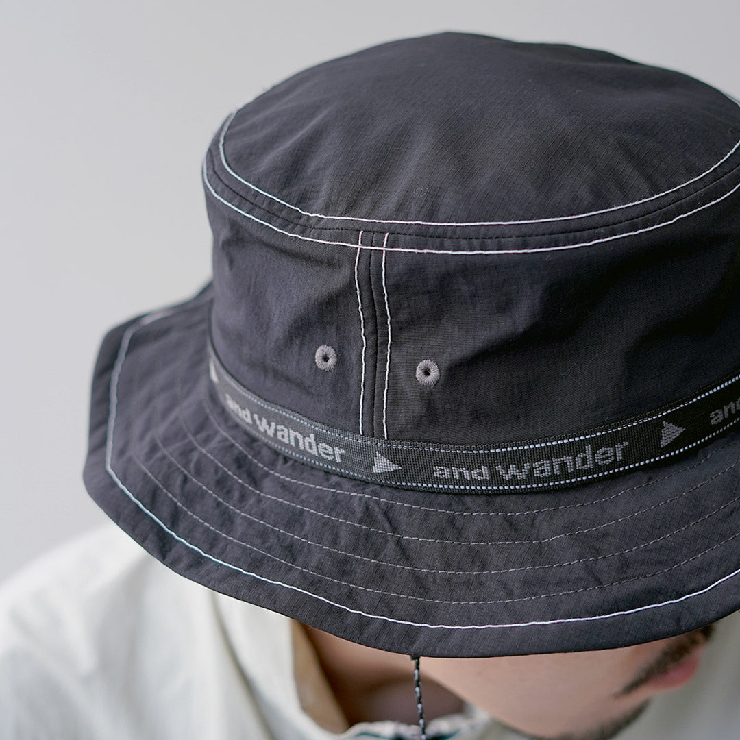 AND WANDER / Jacquard Tape Hat