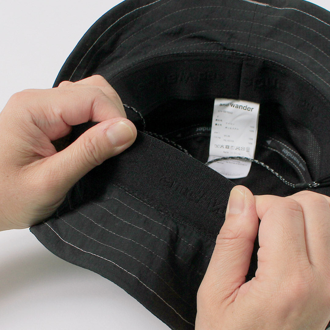 AND WANDER / Jacquard Tape Hat