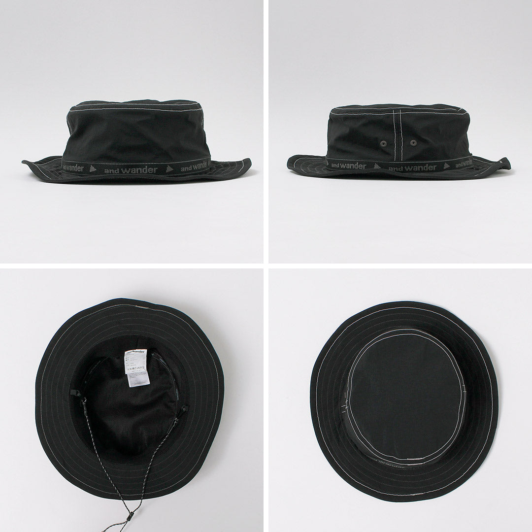 AND WANDER / Jacquard Tape Hat