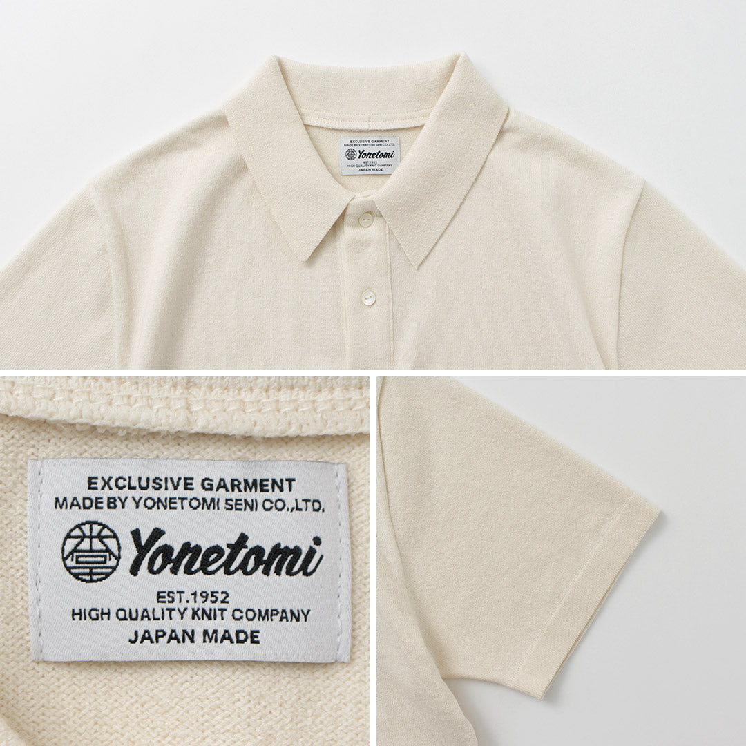 YONETOMI NEW BASIC / 光波棉针织套头衫