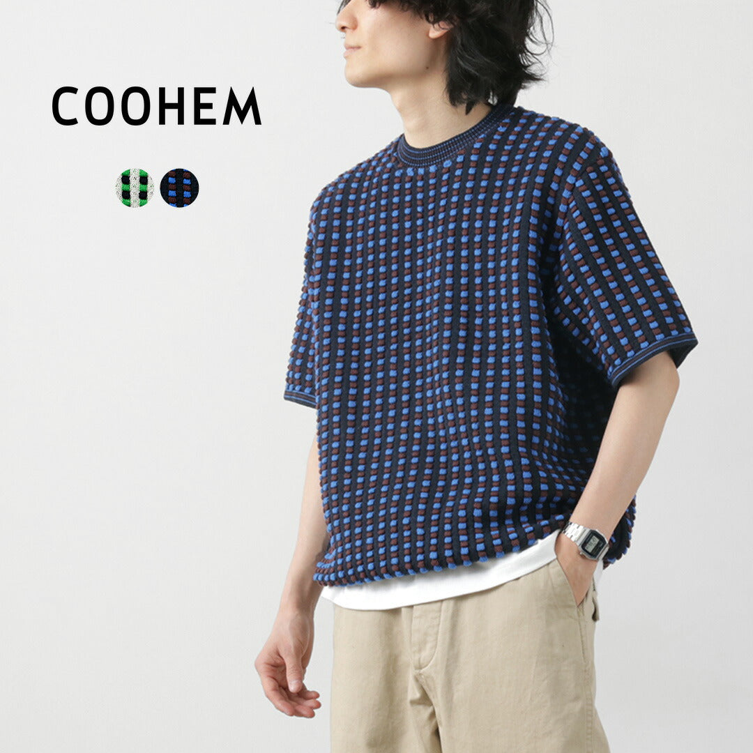 COOHEM / RETRO WAVE针织套头衫