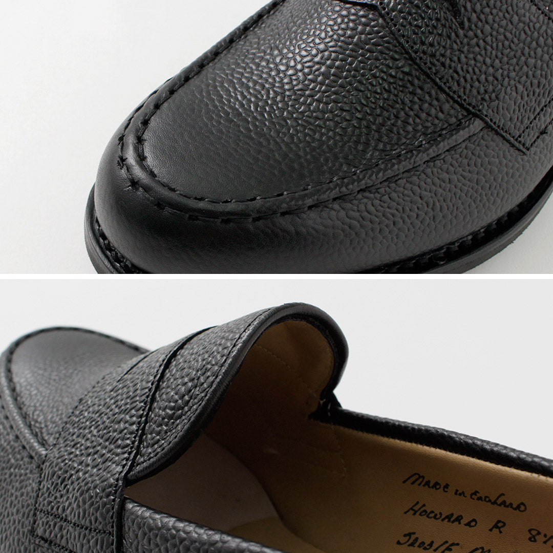 JOSEPH CHEANEY / Howard R Coin Mocassin Veau Grainé