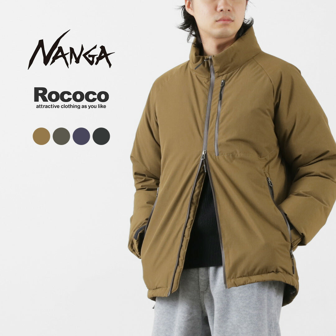 Chaqueta de plumón con cuello alto NANGA / HINOC
