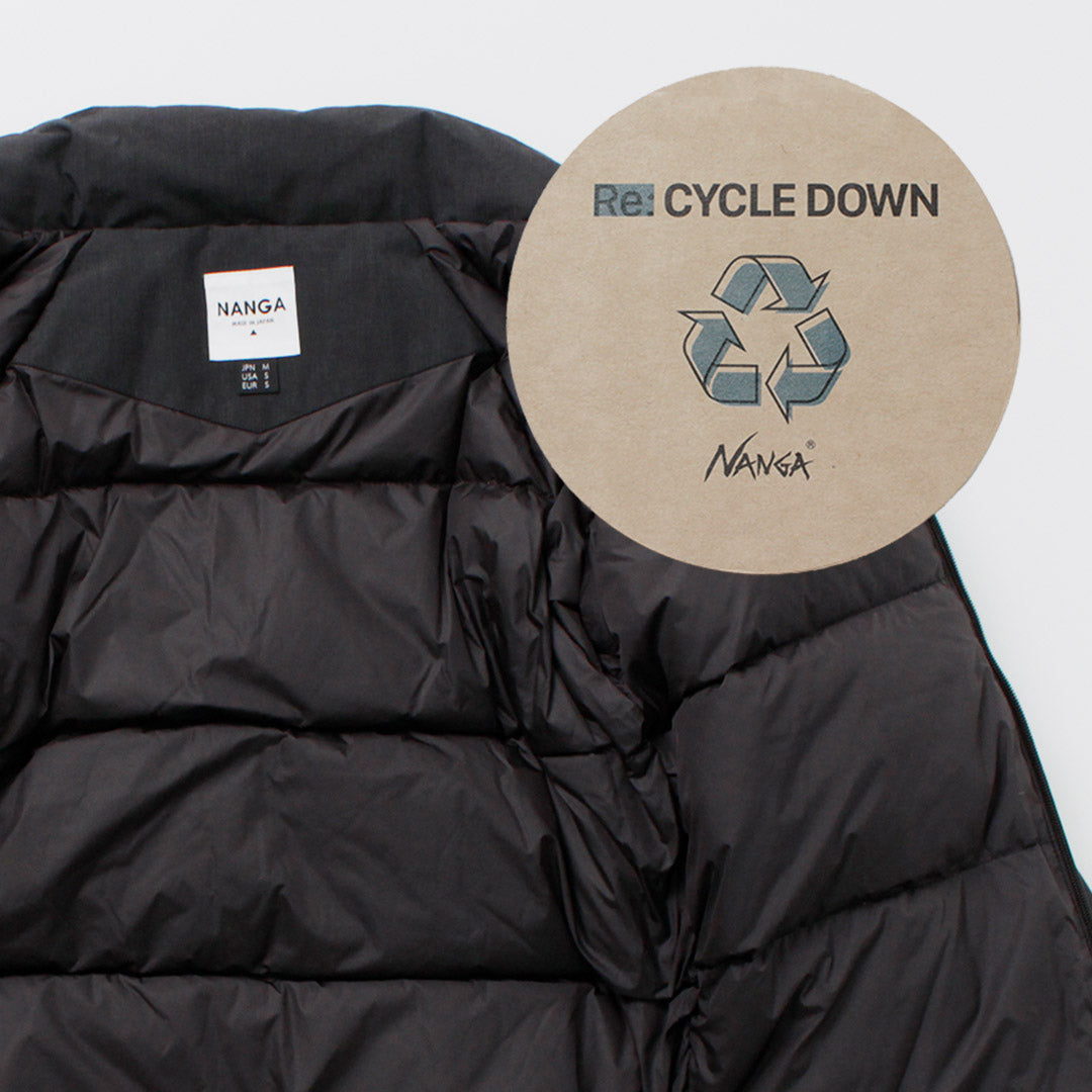 Chaqueta de plumón con cuello alto NANGA / HINOC