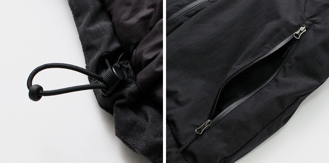 Chaqueta de plumón con cuello alto NANGA / HINOC