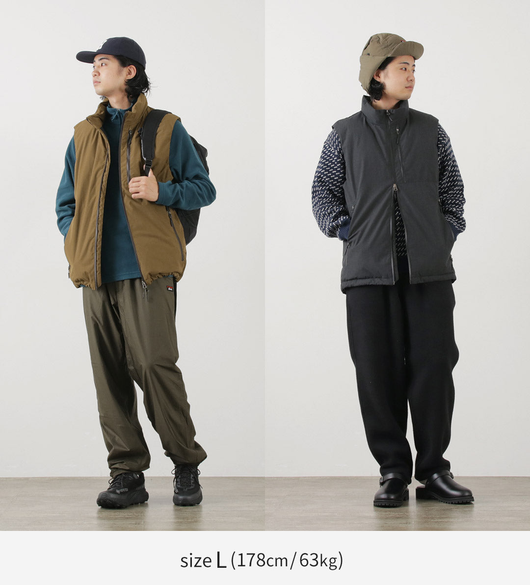 NAANGA / HINOC 立领羽绒背心