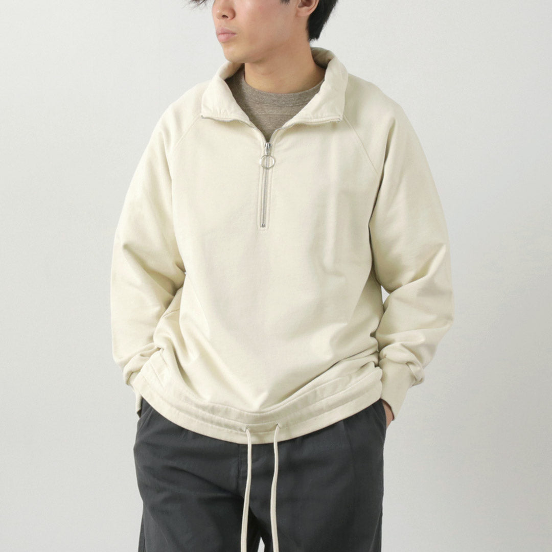 PARAGES / Sudadera con media cremallera Battle