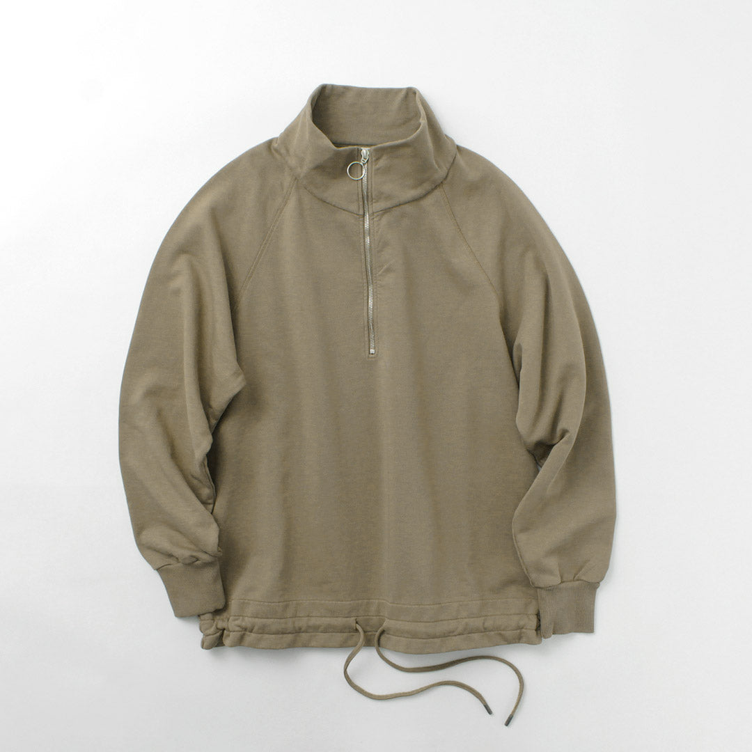 PARAGES / Sudadera con media cremallera Battle