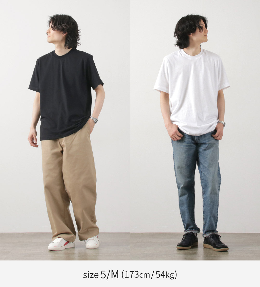 Schiesser / American Crew Neck 2 팩 티셔츠