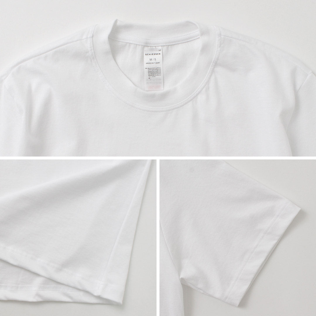 Schiesser / American Crew Neck 2 팩 티셔츠
