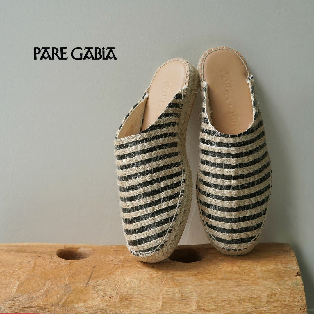 PARE GABIA / DENIS 에스파드리유 슬리퍼