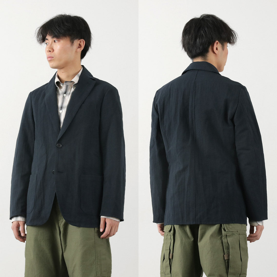 Chaqueta FUJITO / N.O.UN Algodón Lino Seersucker