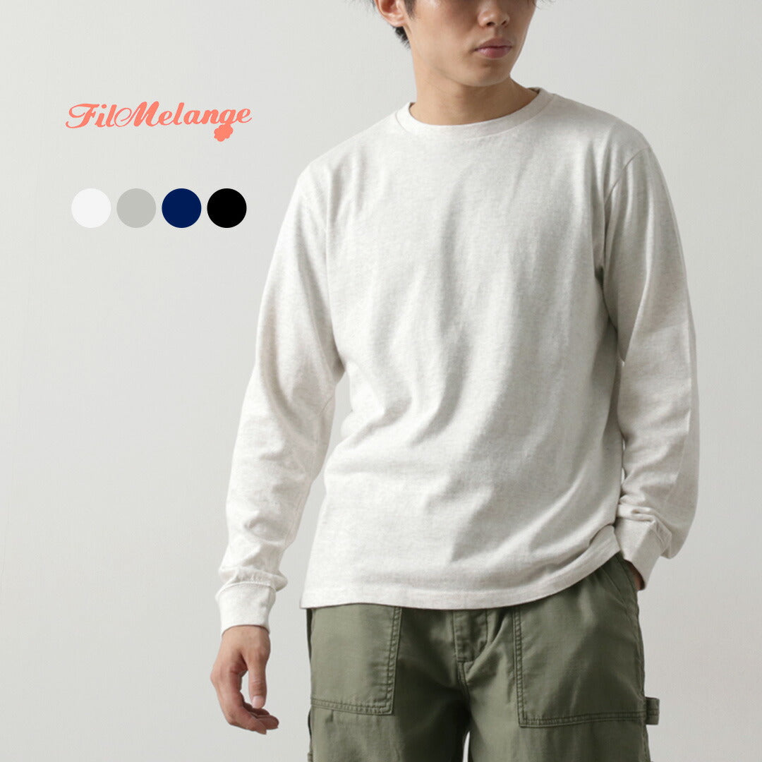 FILMELANGE / T-shirt manches longues en jersey Raffy bio Dole