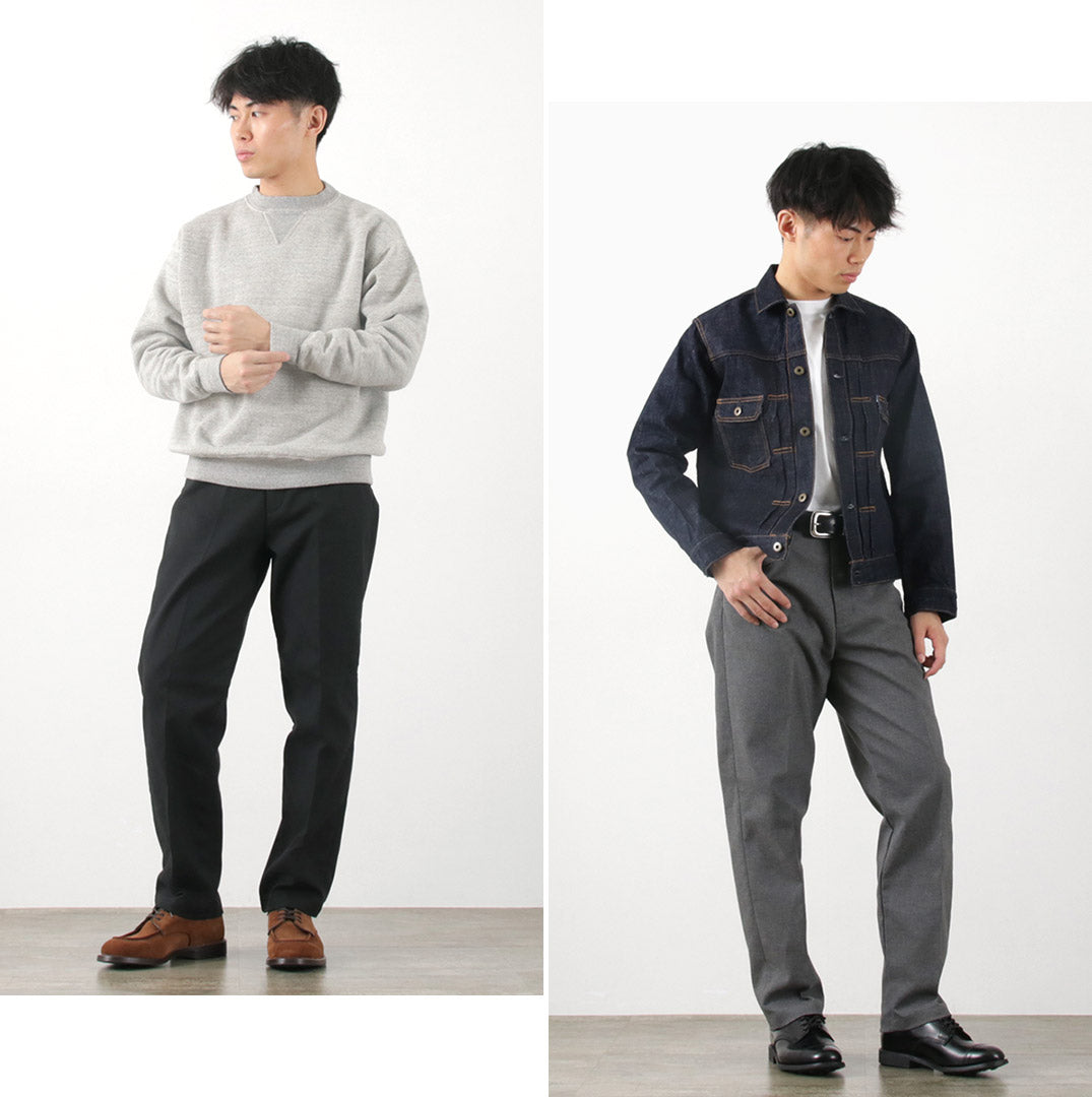 FOB FACTORY / F0529 STA-PREST 와이드 팬츠