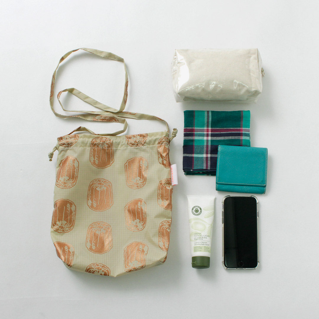 MIKAMI / Sac à cordon en nylon imprimé