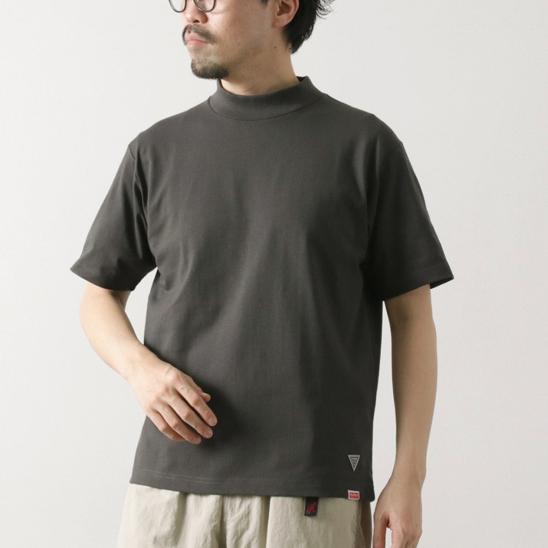 HEALTHKNIT / RAG Collaboration Mock Neck T-shirt Open-End Dry Jersey