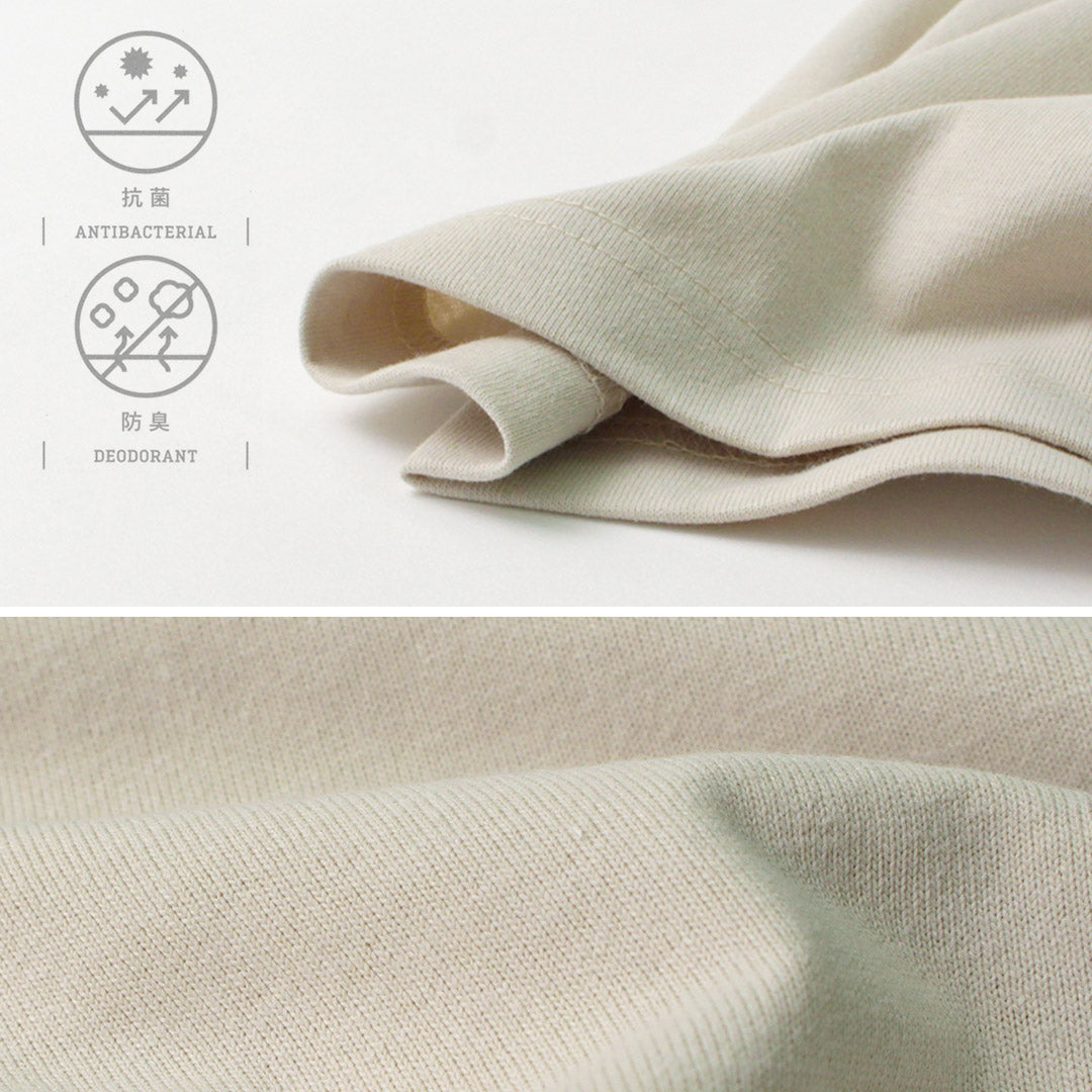 HEALTHKNIT / RAG 콜라보레이션 목넥 티셔츠 오픈엔드 드라이 저지