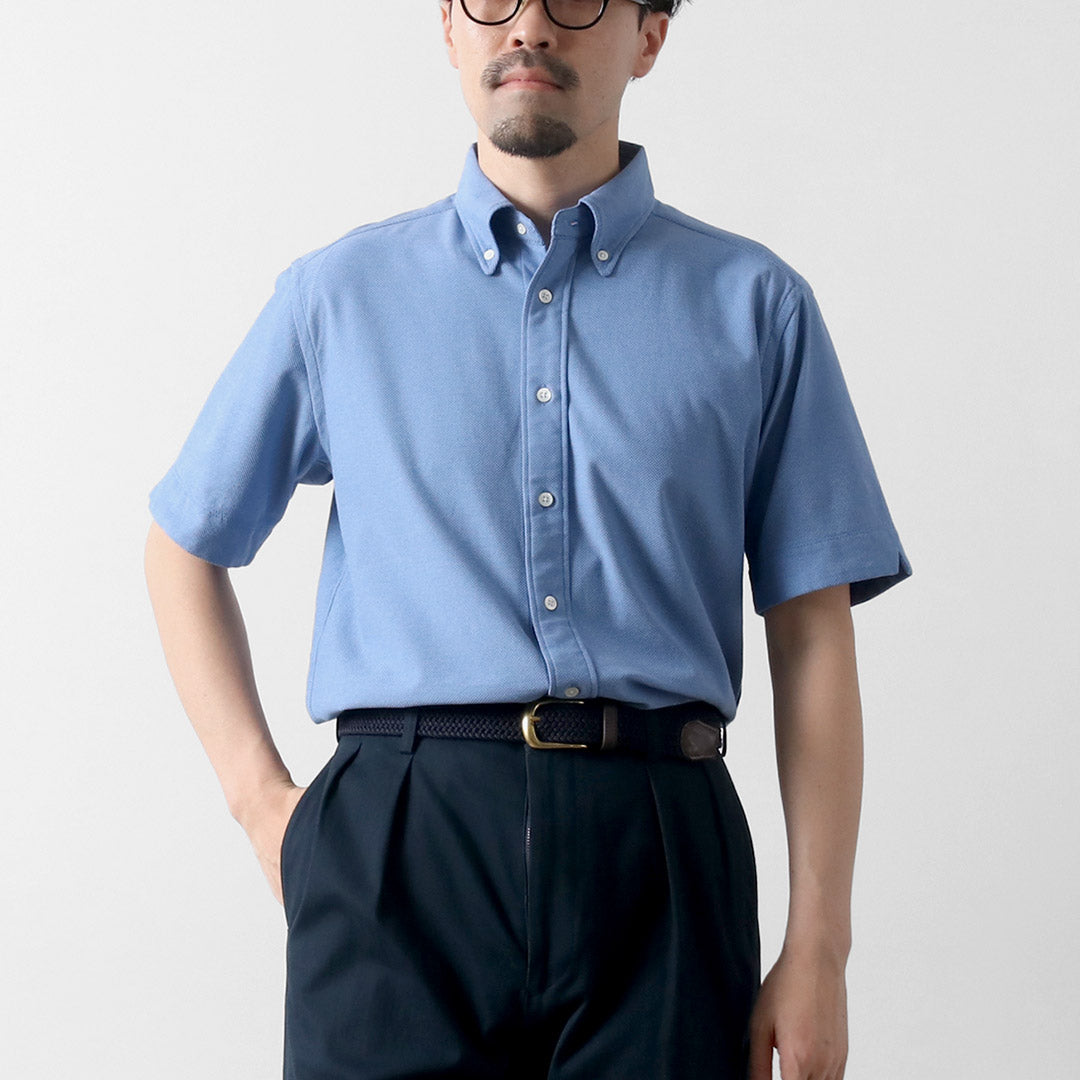 Camisa de manga corta rococo / piqué