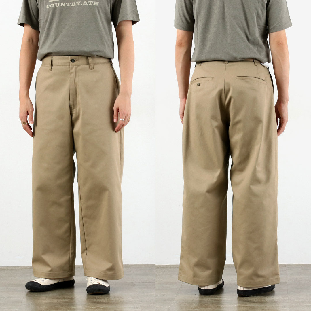 SALOPETTE UNIVERSELLE / Pantalon Heritage T/C Volume STONE CARVERE