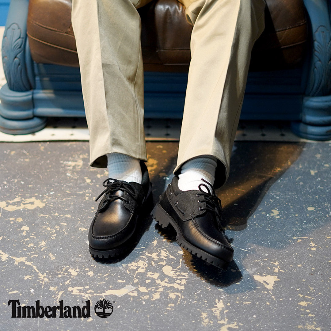 TIMBERLAND / Chaussures en cuir classiques authentiques à trois œillets