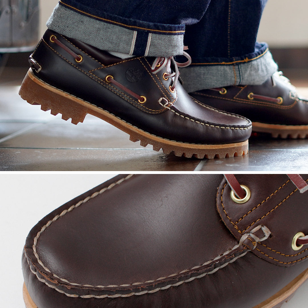 TIMBERLAND / Chaussures en cuir classiques authentiques à trois œillets