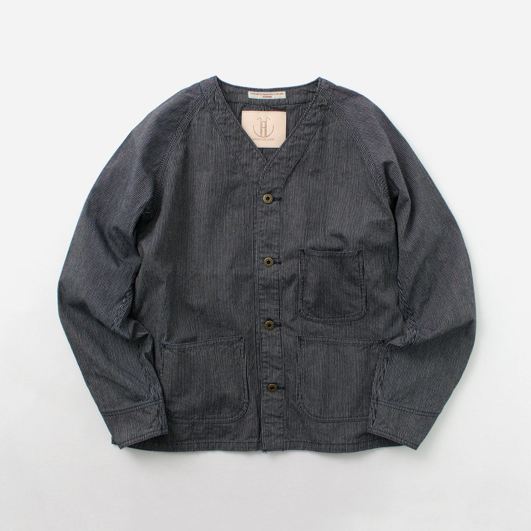日本蓝色牛仔裤 / RJB4124 山核桃木工程师夹克