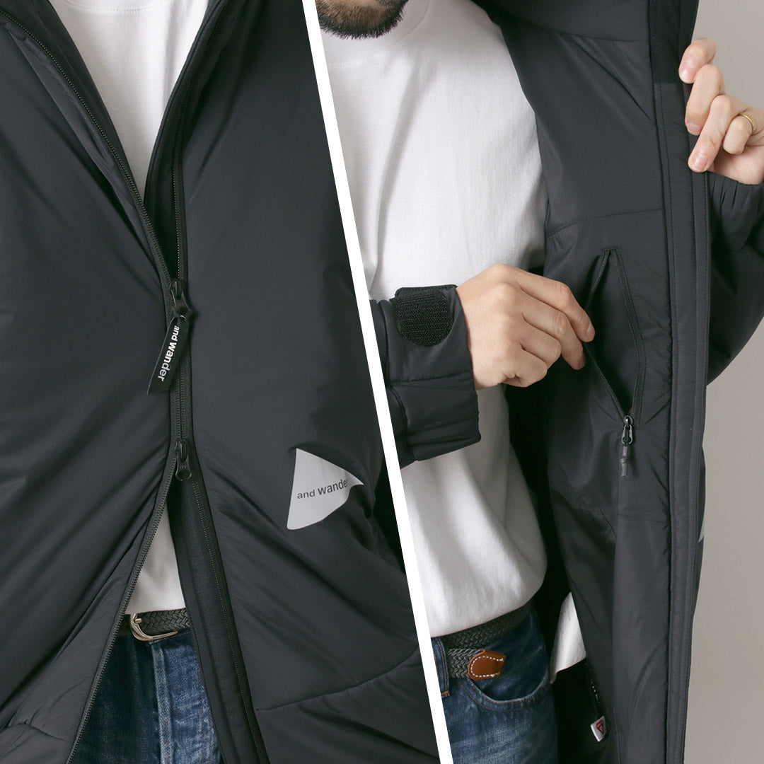 AND WANDER / Top Manteau Polaire