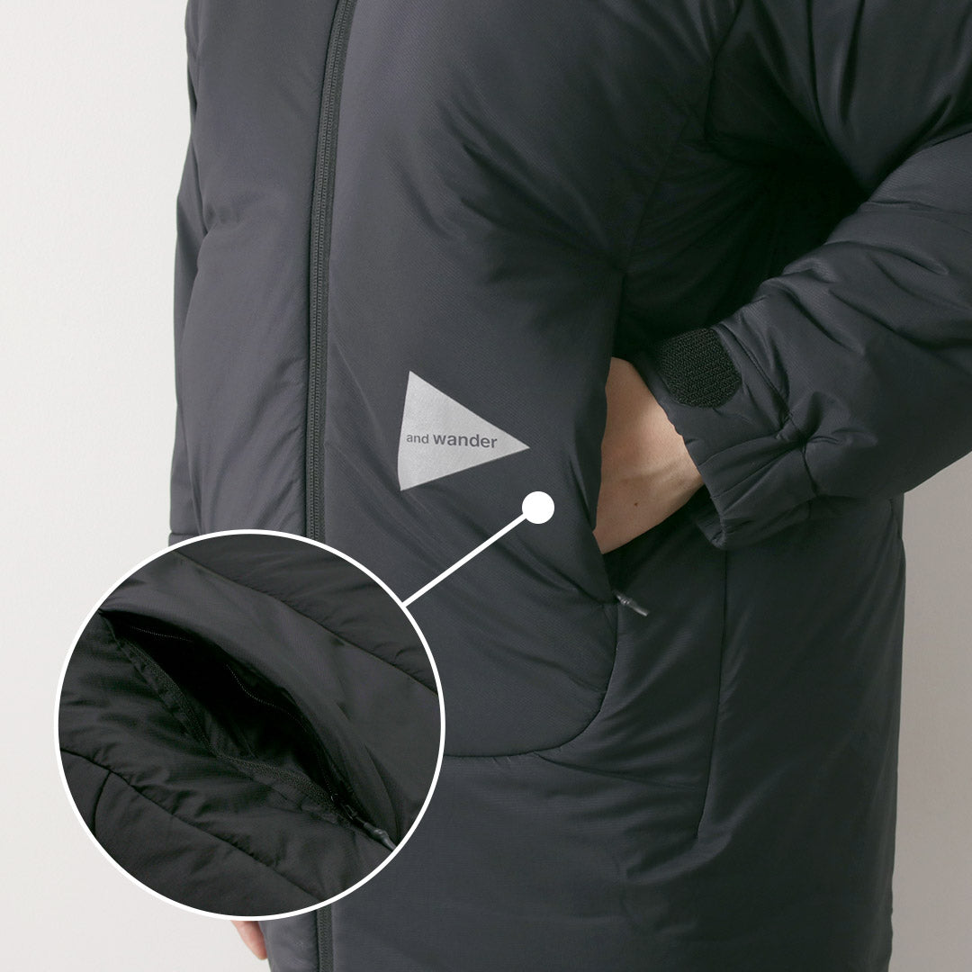 AND WANDER / Top Manteau Polaire