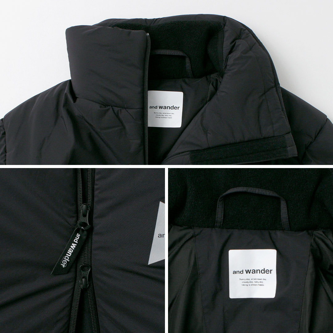 AND WANDER / Top Manteau Polaire