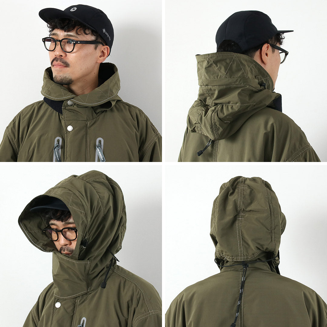 AND WANDER / Manteau OCTA en queue de poisson