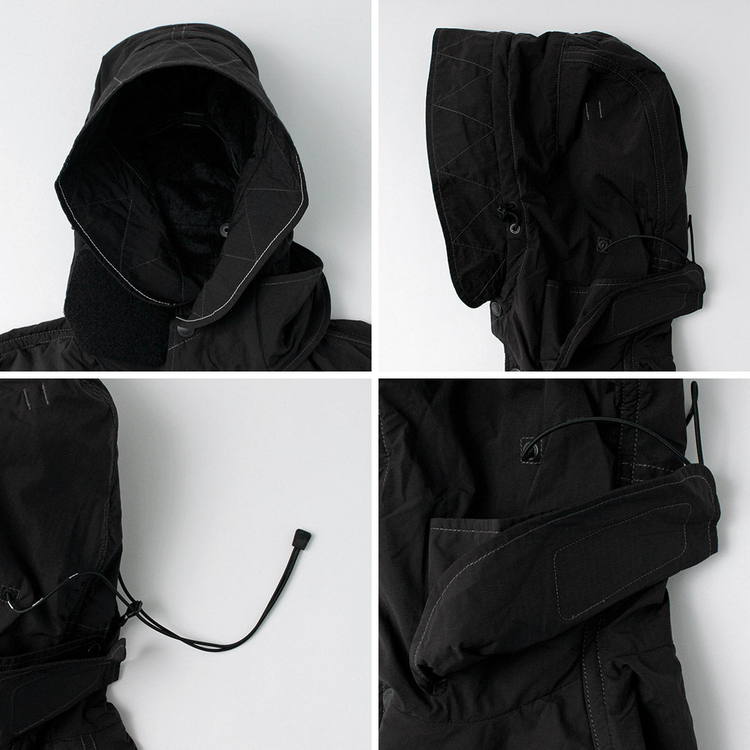 AND WANDER / Manteau OCTA en queue de poisson