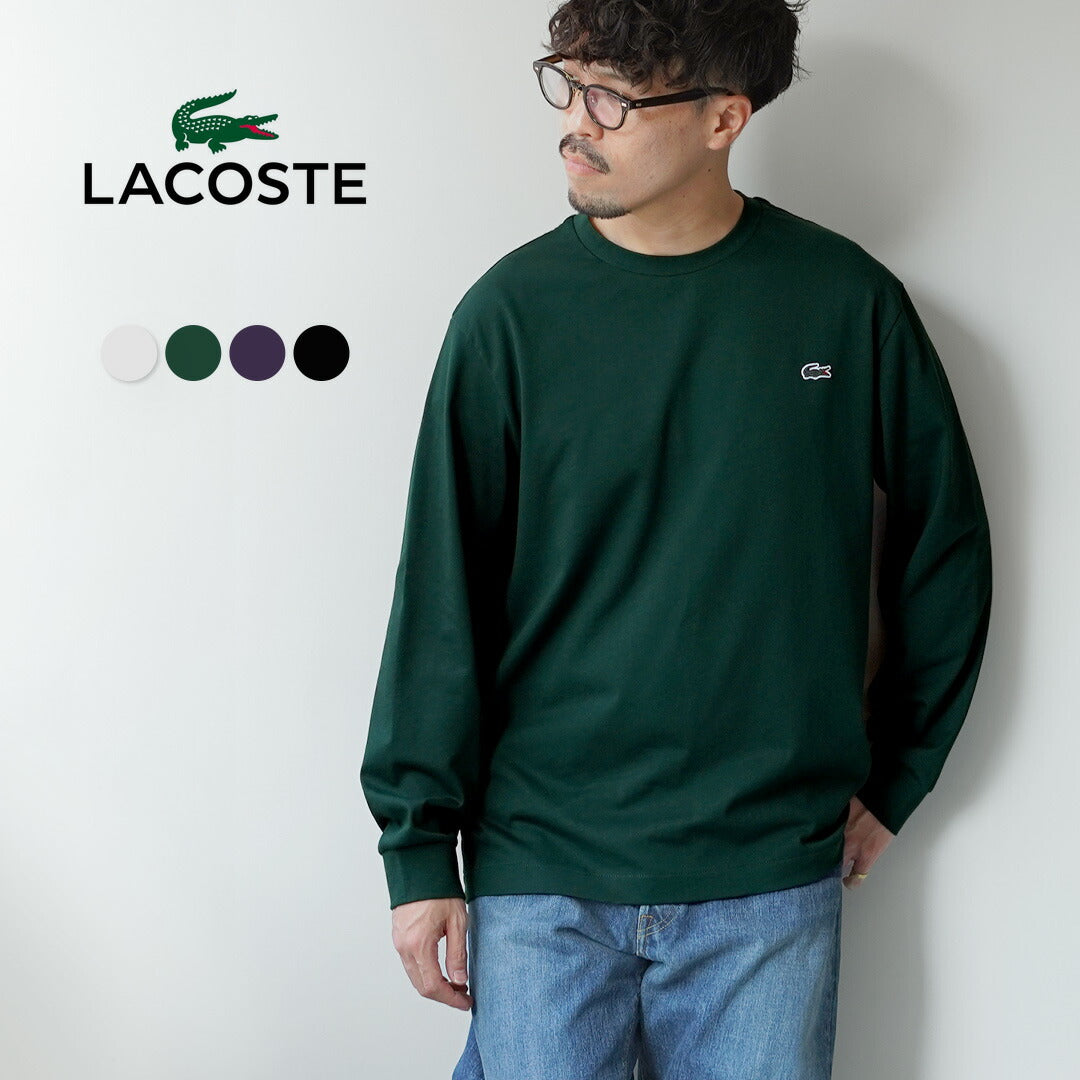 LACOSTE / T-shirt basique à manches longues