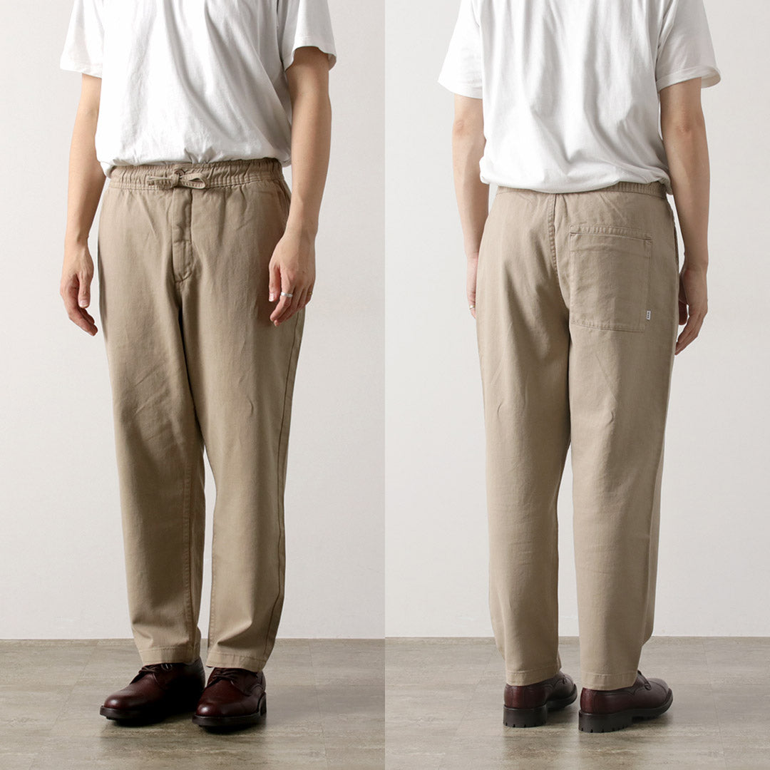WAX LONDON / Pantalon Cart Sergé de Coton