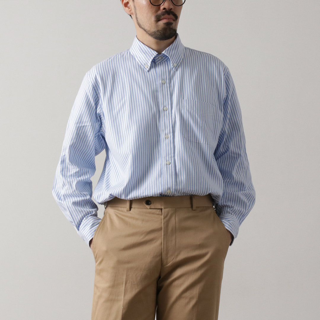 D.C.WHITE / Camisa con botones a rayas Ivy