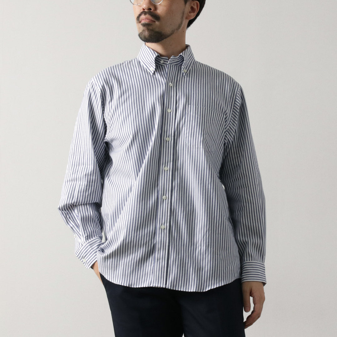 D.C.WHITE / Camisa con botones a rayas Ivy