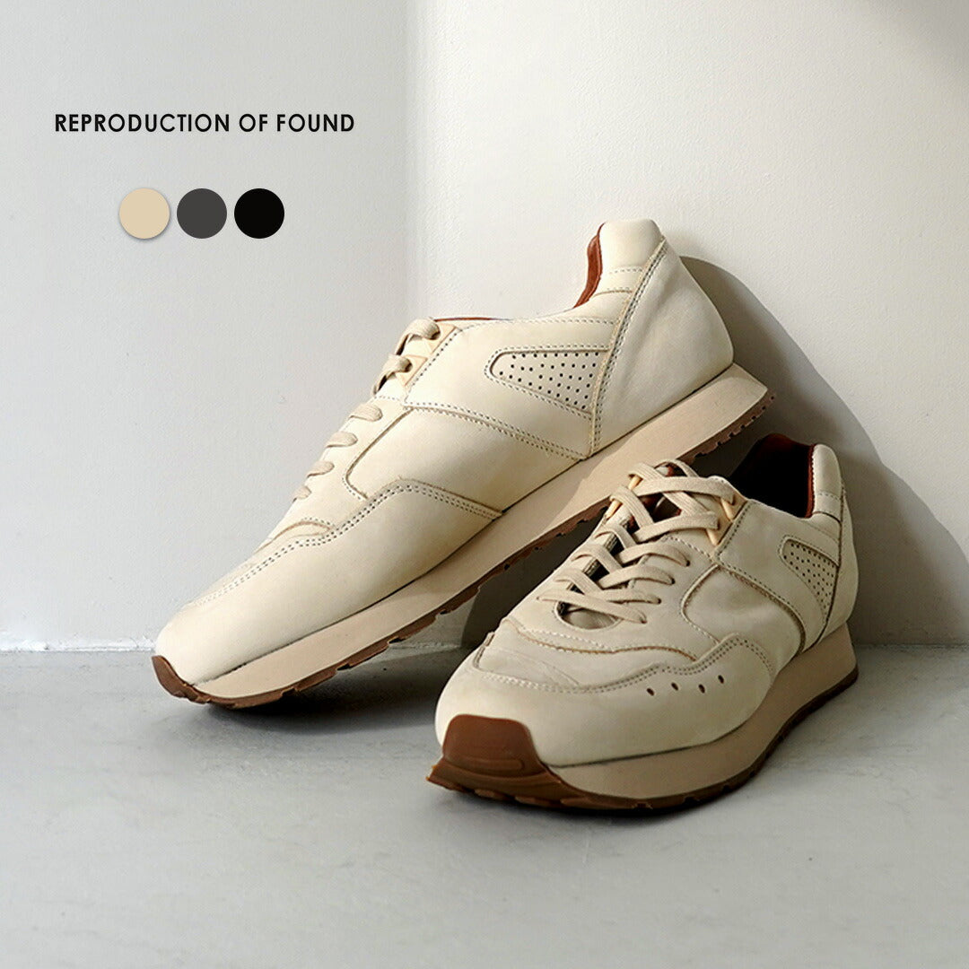 REPRODUCTION OF FOUND / 프렌치 트레이너 이탈리안 누벅 가죽