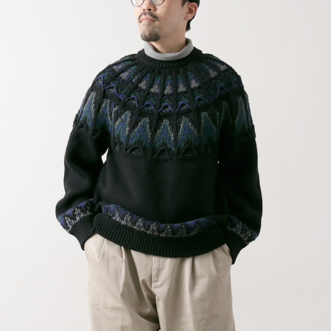 COOHEM / Jersey de punto nórdico