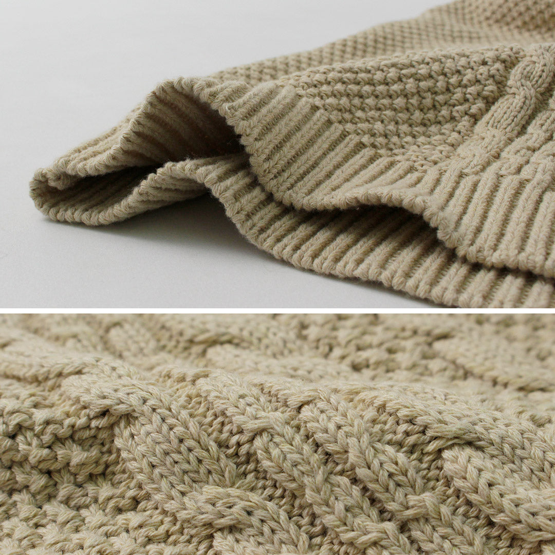 BINGHAMTON KNITING COMPANY / 渔夫套头棉针织衫
