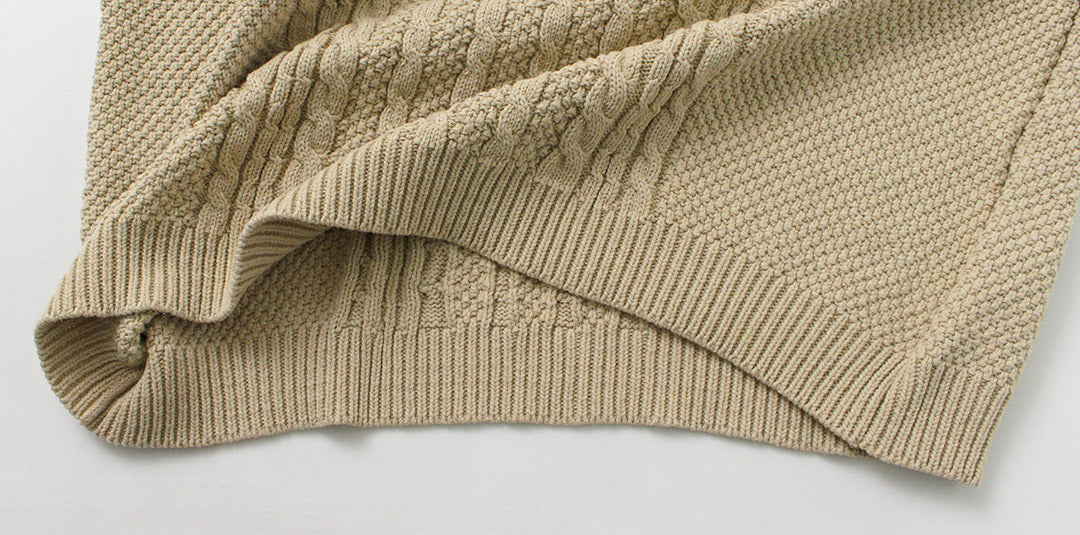 BINGHAMTON KNITING COMPANY / 渔夫套头棉针织衫
