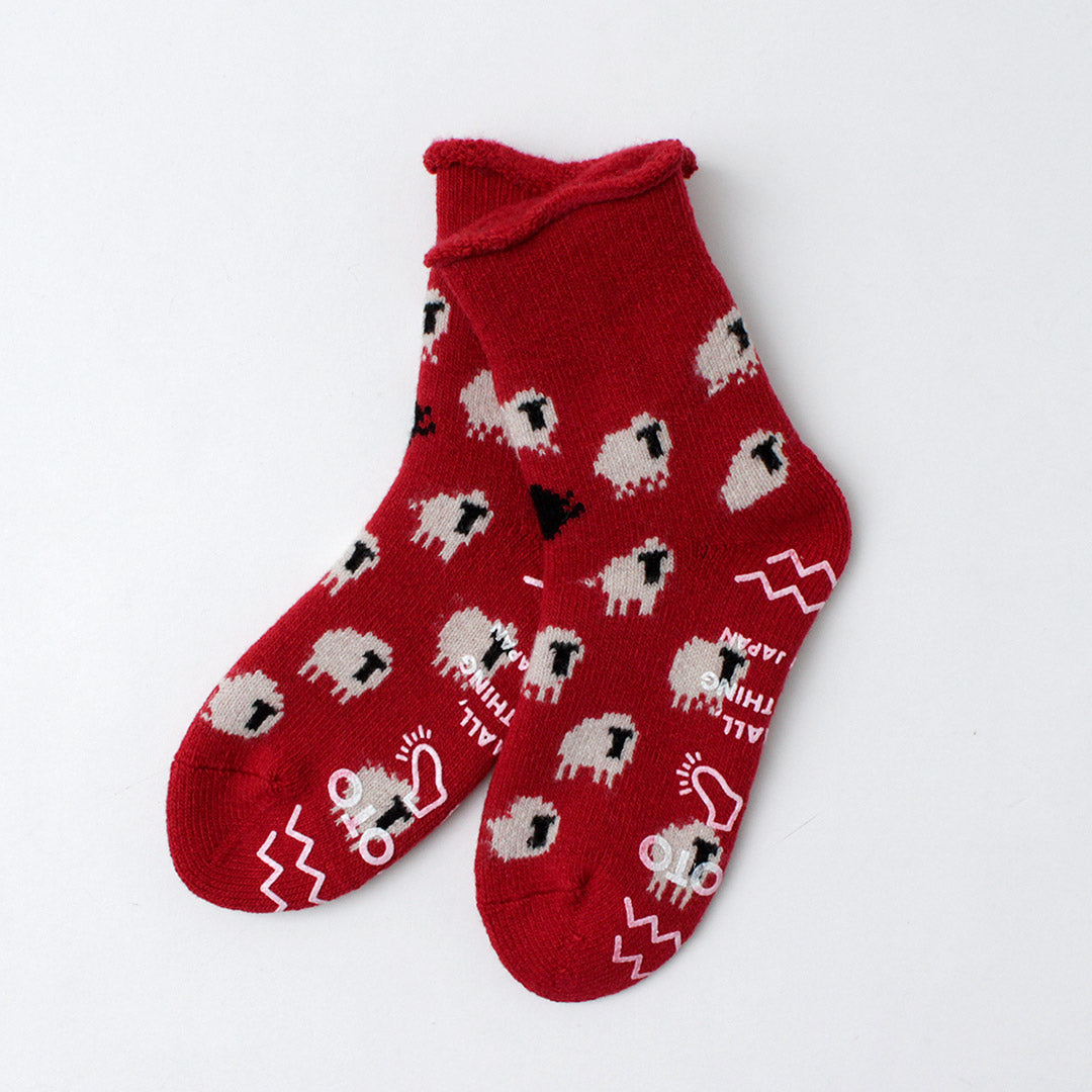ROTOTO / Sheep Pile Room Socks