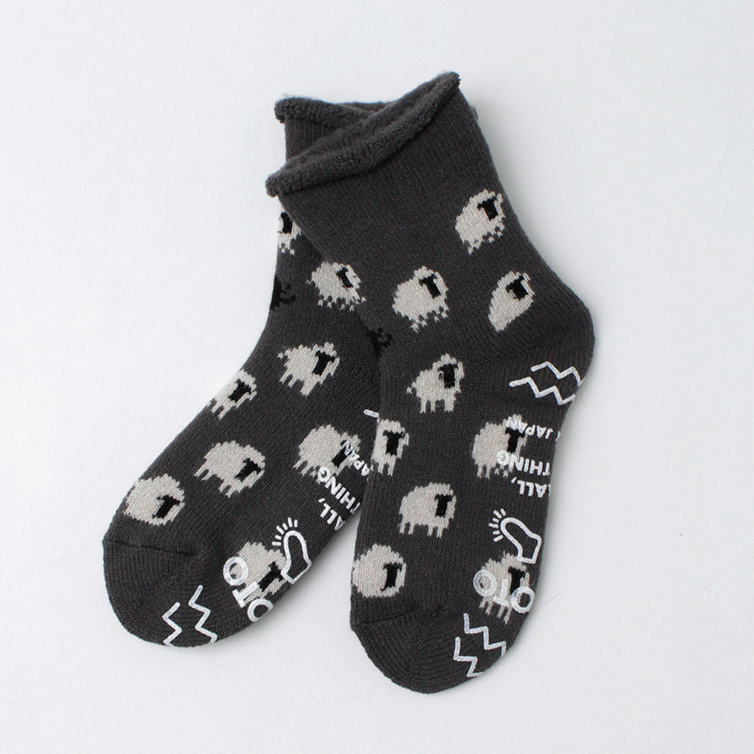 ROTOTO / Sheep Pile Room Socks