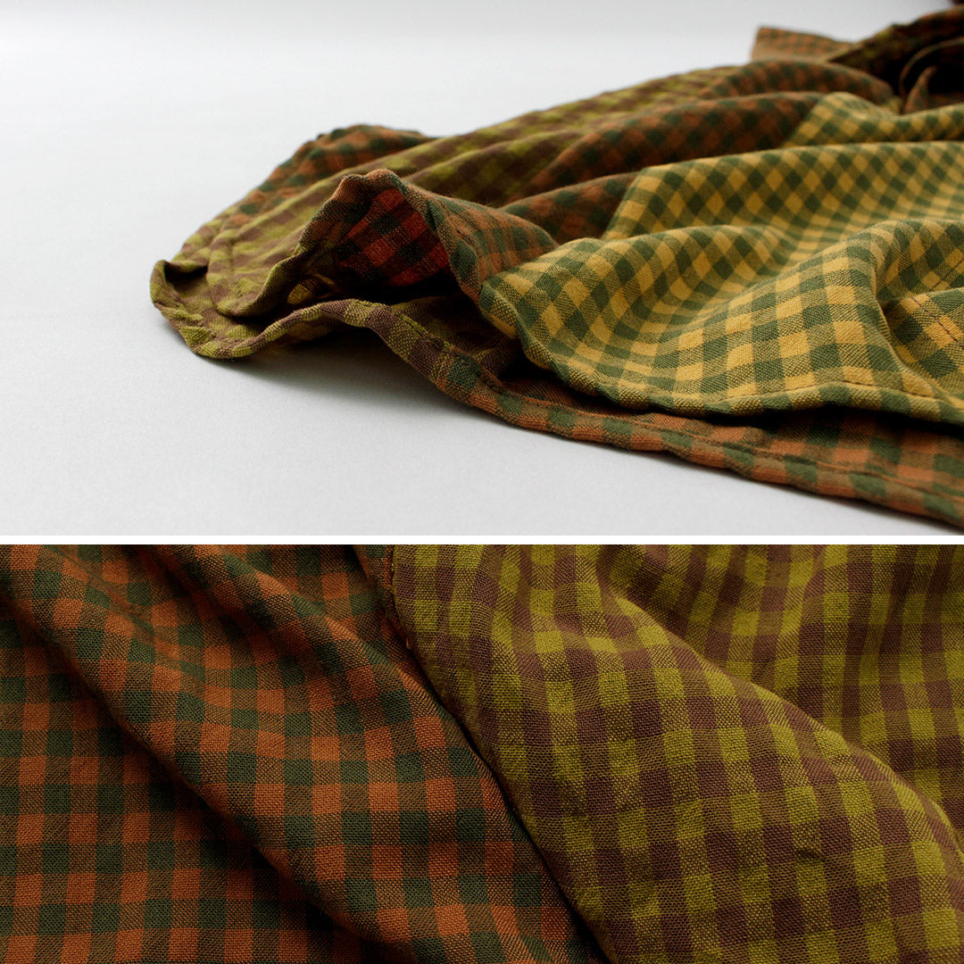 DIP/DZT / Chemise combinée à carreaux