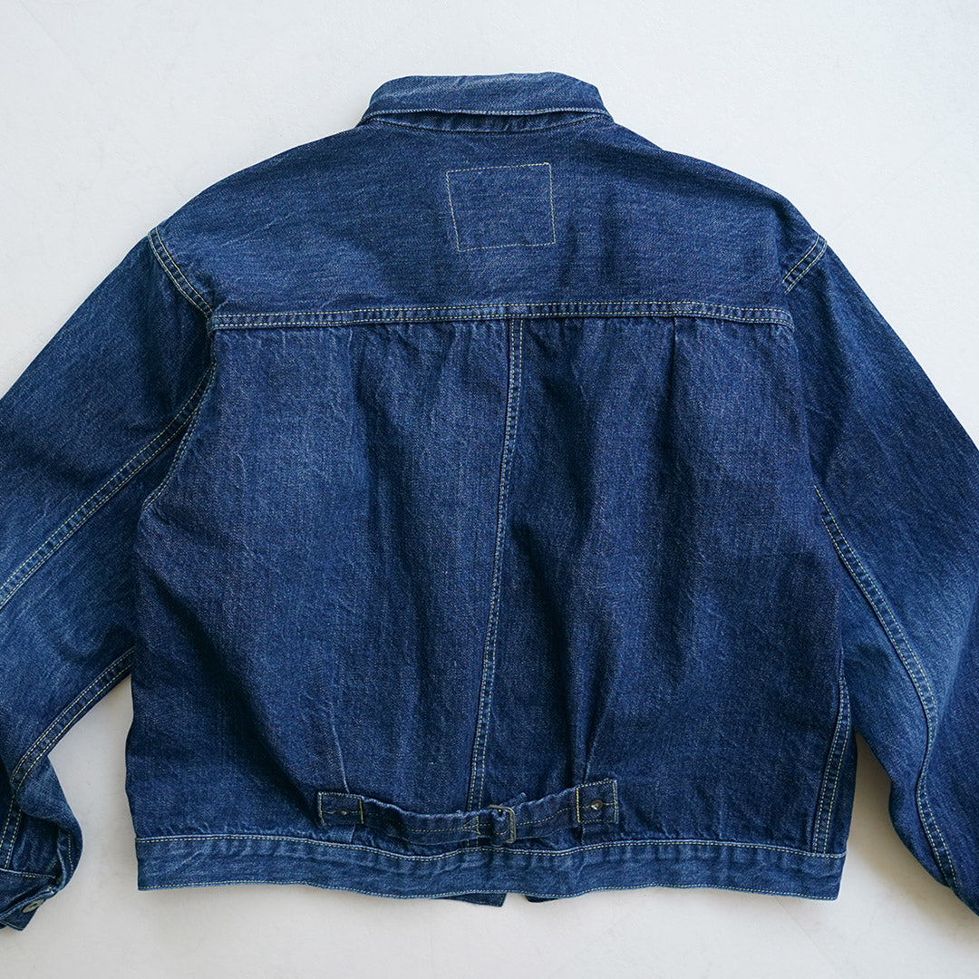 REMI RELIEF / Veste en jean modèle WWll 12oz Bleu
