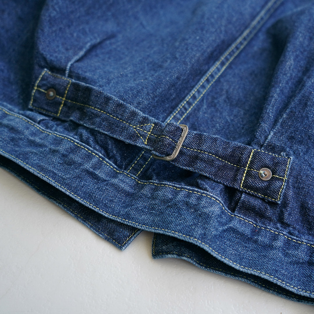 REMI RELIEF / Veste en jean modèle WWll 12oz Bleu